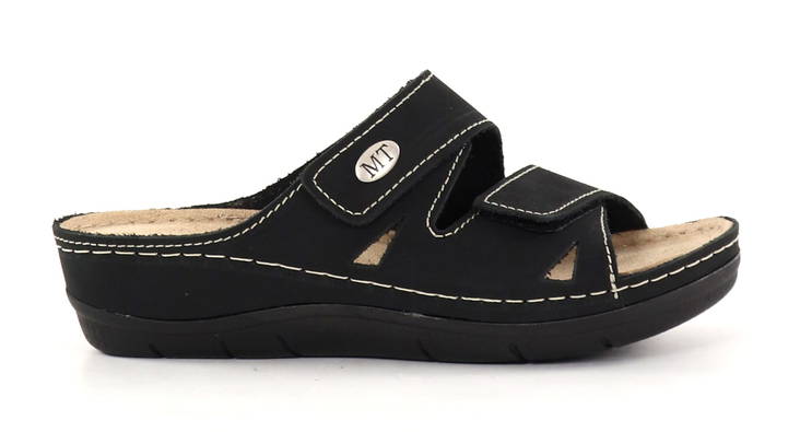 Marco Tozzi Damen-Mules 27512-42 schwarz - Pantoletten - 135679 - 1