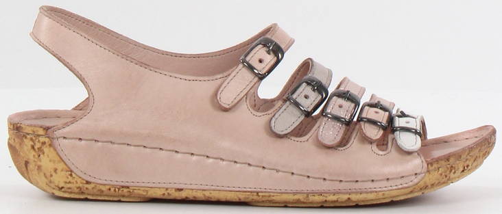 Natura Sandalen 2319, Rosa - Damen Sandalen - 123859 - 1