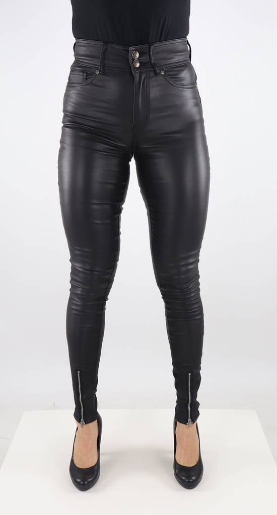 Only Hosen Palmer-nya hw beschichtet, schwarz - Damenhosen - 131709 - 1