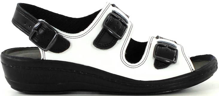 Promena Berufsschuhe 8016 weiß/schwarz - Damen Arbeitsschuhe - 114309 - 1