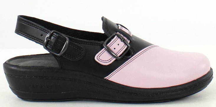 Promena Berufsschuhe 8011 rosa/schwarz - Damen Arbeitsschuhe - 117689 - 1