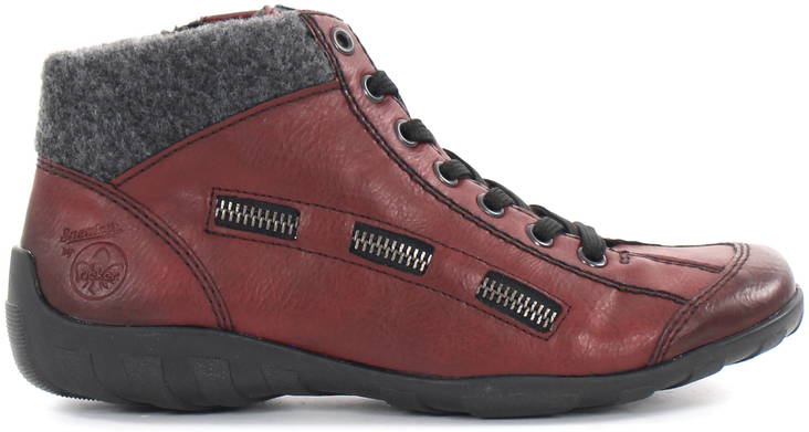 Rieker Stiefeletten L6543-35, Rot - Rieker Stiefeletten - 129099 - 1