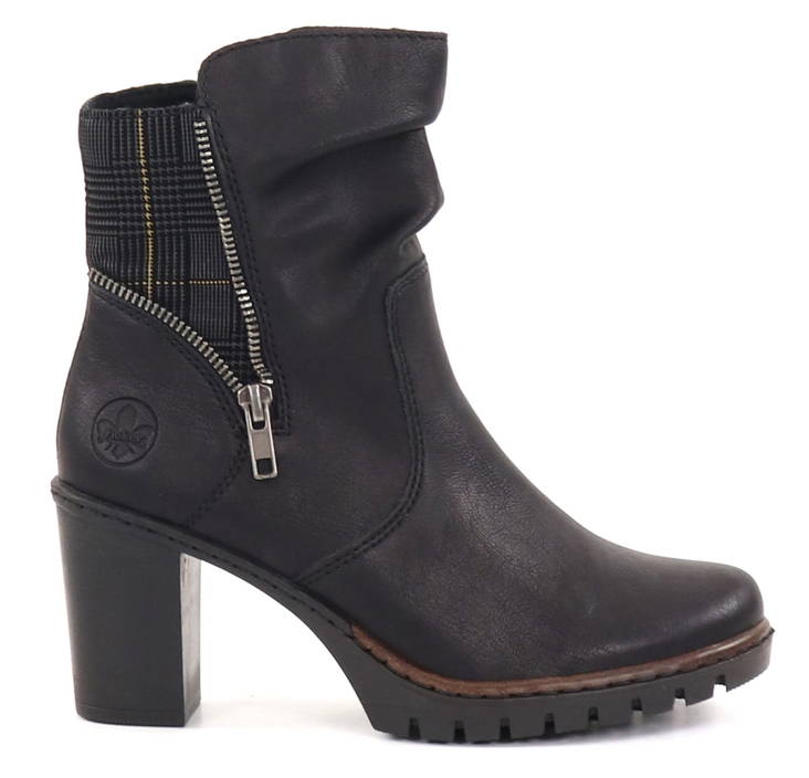 Rieker Stiefeletten Y2551-01, schwarz - Rieker Stiefeletten - 131999 - 1