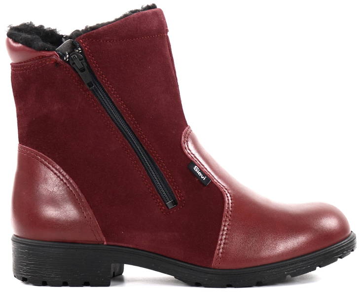 Sievi Stiefeletten Annika XL, Weinrot - Damen Stiefeletten - 129649 - 1