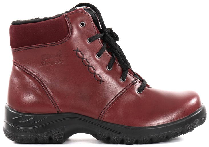 Sievi Stiefeletten Aila XL, Weinrot - Damen Stiefeletten - 132249 - 1