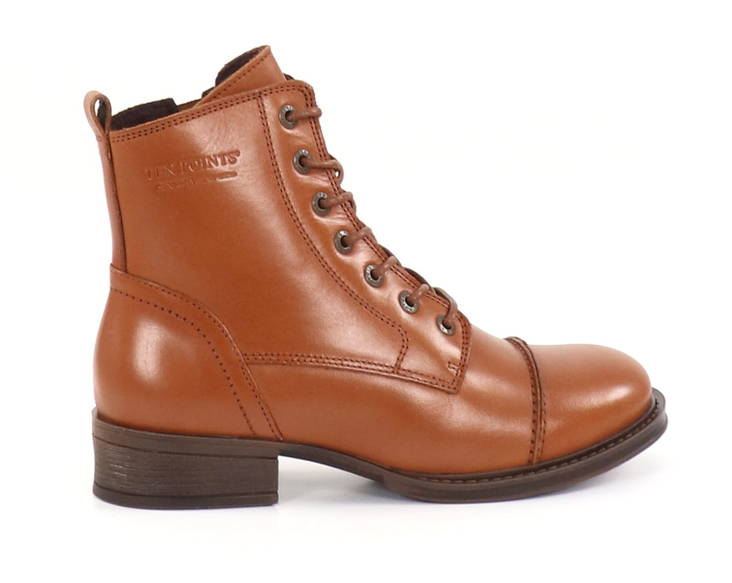 Ten Points Pandora Stiefeletten 60166, Cognac - Damen Stiefeletten - 131559 - 1