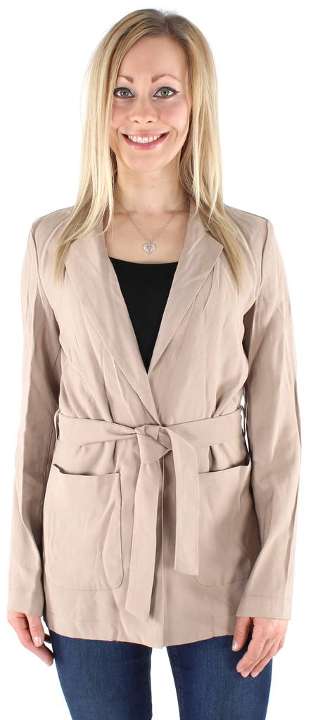 Vero Moda Blazer mit Bindegürtel in Natur - Damenblazer - 121049 - 1