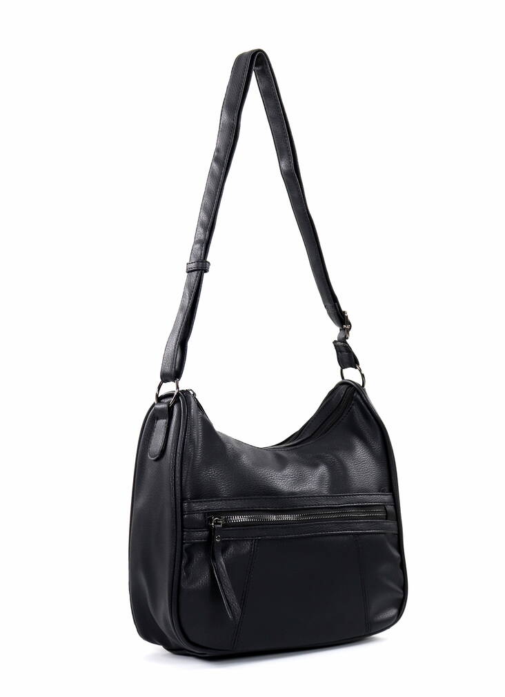 Brunelli Damen Schultertasche 3941P schwarz - Handtaschen - 135659 - 1