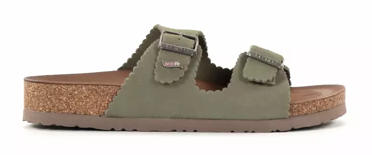 Skechers Damen Mules 163317/OLV ARCH FIT GRANOLA - SUNNY GREEK Oliv - Pantoletten - 136439 - 1