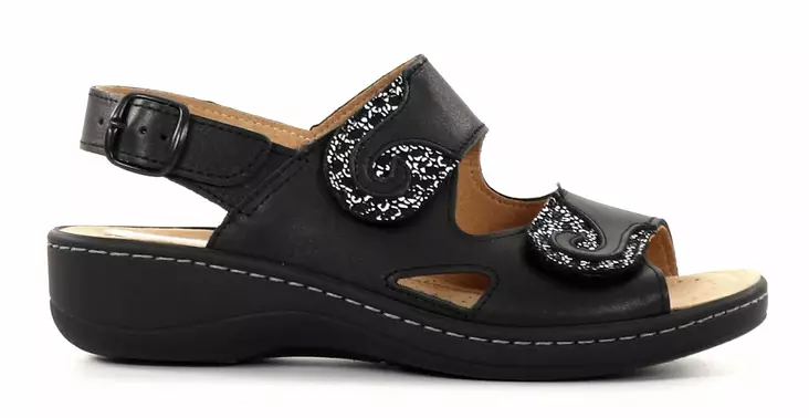 Hickersberger Damen Kräuterschuhe 7106 9101 Schwarz - Damen Arbeitsschuhe - 136469 - 1