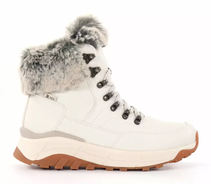 Rieker Damen Stiefeletten W0063-80 Weiß - Rieker Stiefeletten - 136609 - 1