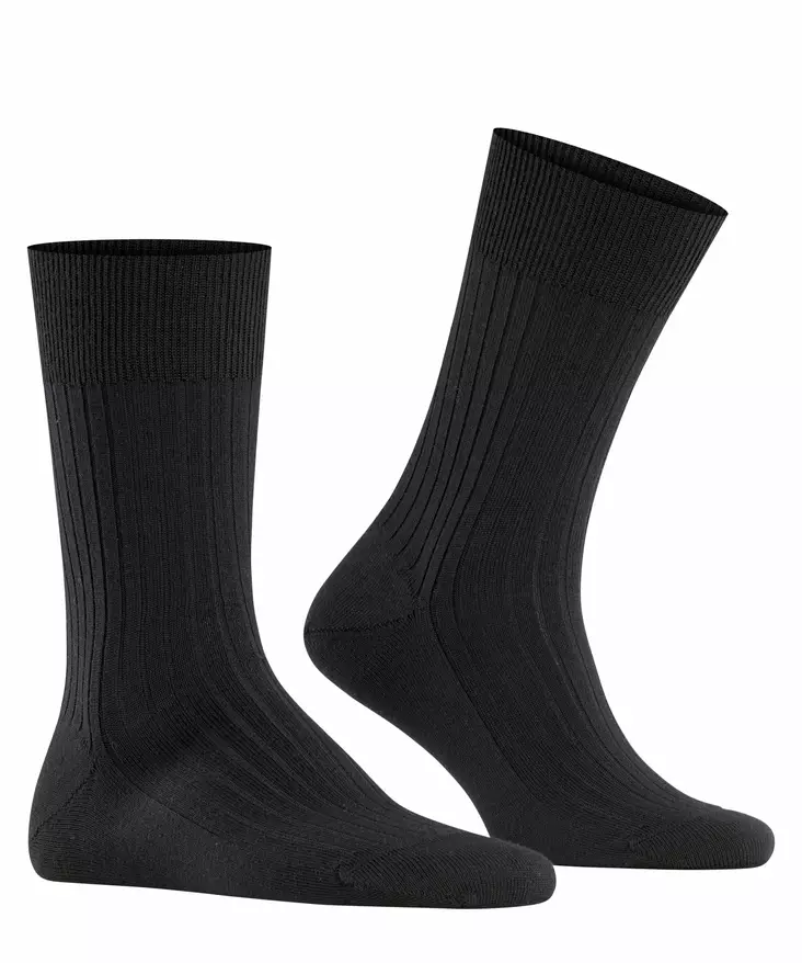 Falke Bristol Socken 14415 3000 Schwarz - Herrenboxer und Socken - 136749 - 1