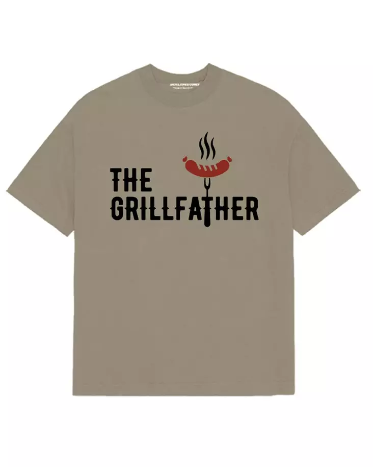 Jack&Jones Herren T-Shirt Dad Tee Geschirr - Herren T-Shirts - 137279 - 1