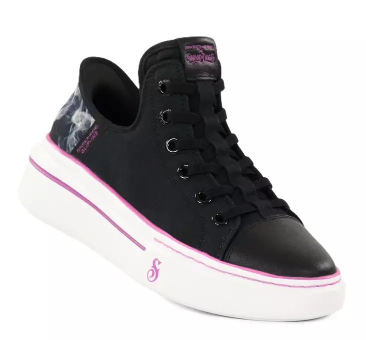 Skechers Damen Sneaker 186000/BKPR SNOOP ONE - BOSS LIFE CANVAS schwarz/lila - Skechers Sneaker - 138669 - 1