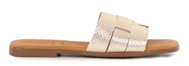 Oh! My Sandals Damen Flip-Flops 5550 Doya Champagner - Pantoletten - 138779 - 1