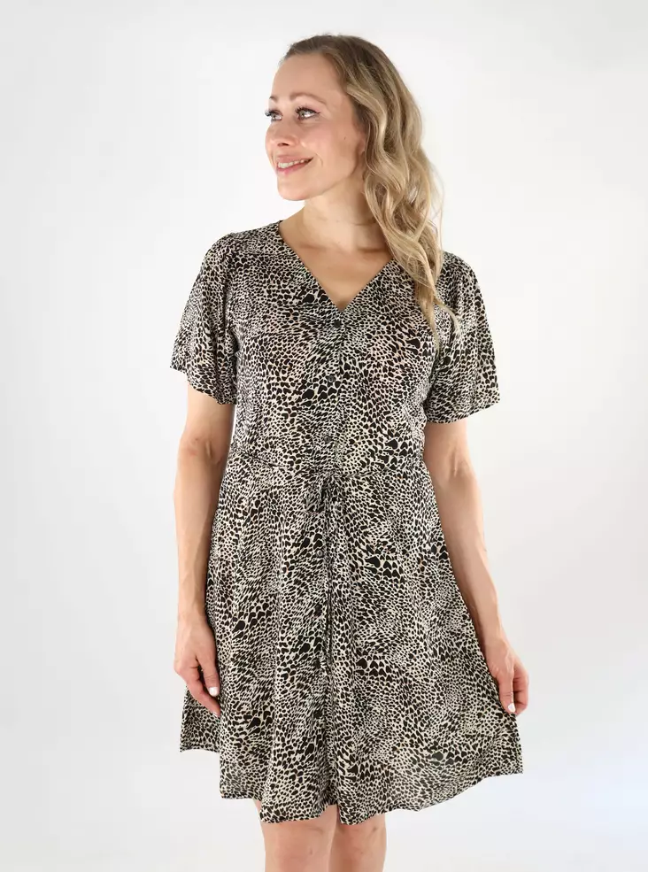 Only A-Linienkleid Pumice Stone/Alma Heart - Kleider und Tuniken - 138789 - 1