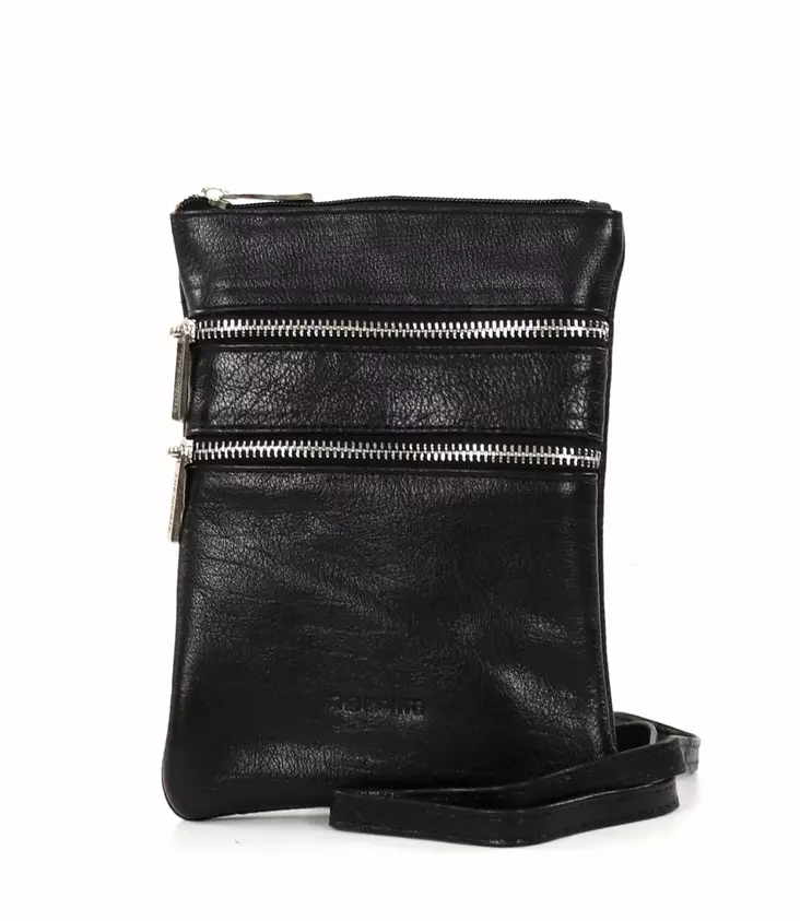 Die Monte 6057135 Echtleder Tasche schwarz - Handtaschen - 139099 - 1