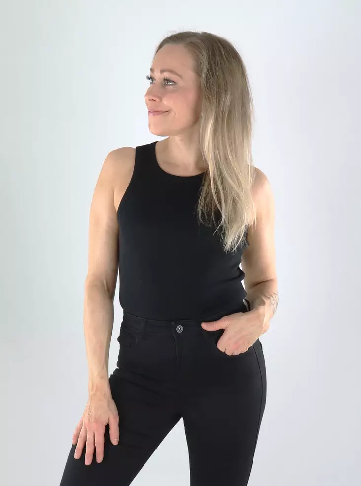 JDY Tanktop Schwarz - Damen Tops - 141239 - 1