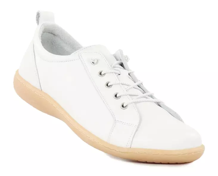 Andrea Conti Damen Sneaker aus echtem Leder 0344578-1628 weiß - Damen Sneaker - 140219 - 1