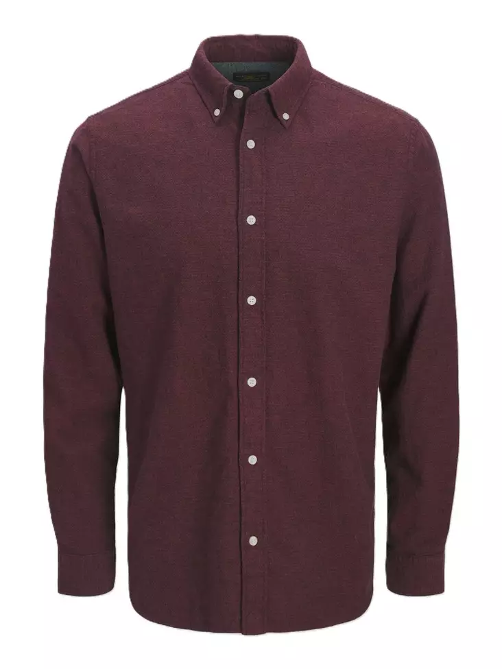 Jack&Jones Hemd JPRBLUSTANLEY FLANEL LANGARMHEMD rosewood - Herren Hemden - 142219 - 1