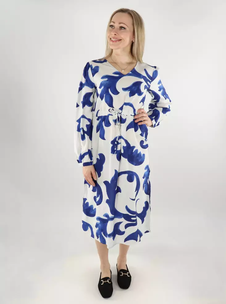 JDY Midi-Kleid Life Birke/Blauart - Kleider und Tuniken - 137799 - 1