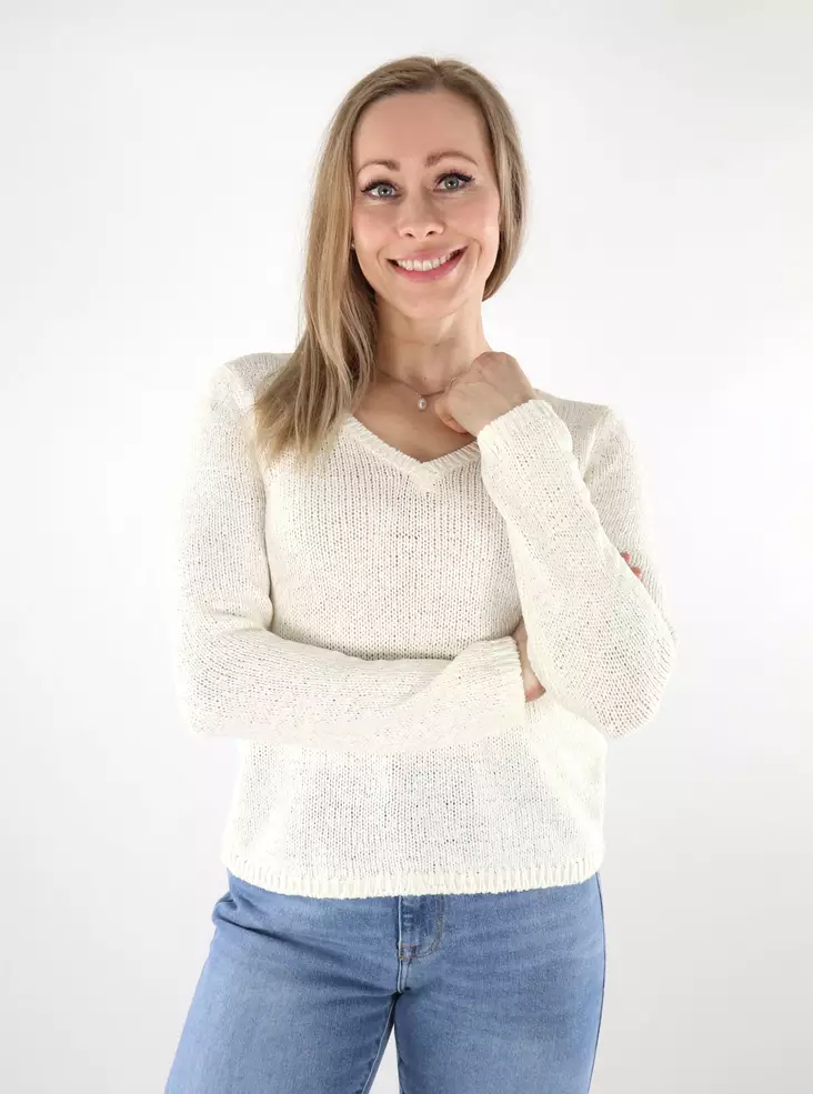 Only Damenpullover V-Ausschnitt Wolkentänzer - Damenpullover - 137709 - 1