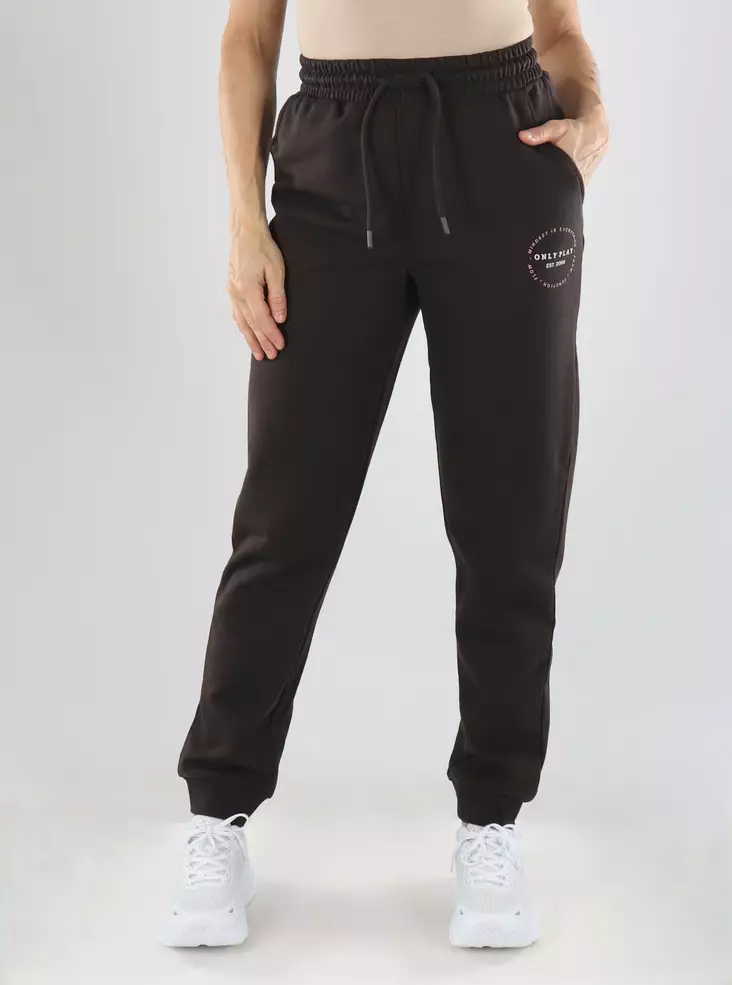 Only Play Sweatpants HW REG BRUSH SWT PNT Schokoladentorte - Damen Sporthosen - 141459 - 1