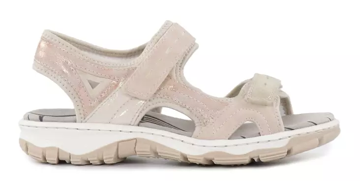 Rieker Damen Sandalen 68866-31 Rosa - Rieker Sandalen - 137929 - 1