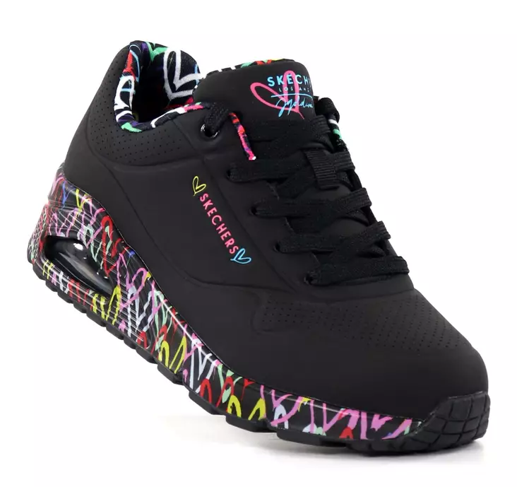 Skechers Damensneaker 155506/BBK UNO - LOVING LOVE schwarz - Skechers Sneaker - 138069 - 1