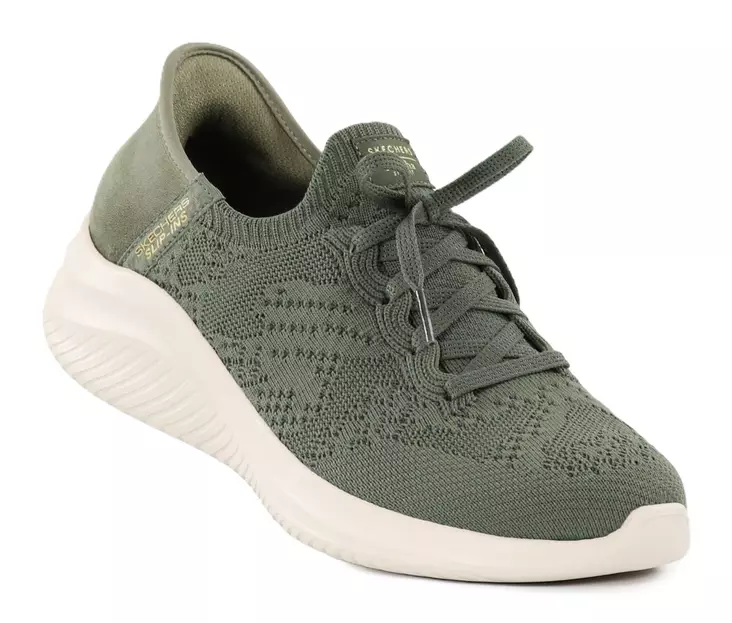 Skechers Damen Sneakers 158911/OLV ULTRA FLEX 3.0 - BACK ON TRACK Olivgrün - Skechers Sneaker - 140639 - 1