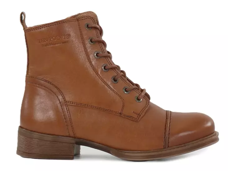 Ten Points Stiefeletten 60004 Pandora cognac - Damen Stiefeletten - 128989 - 4
