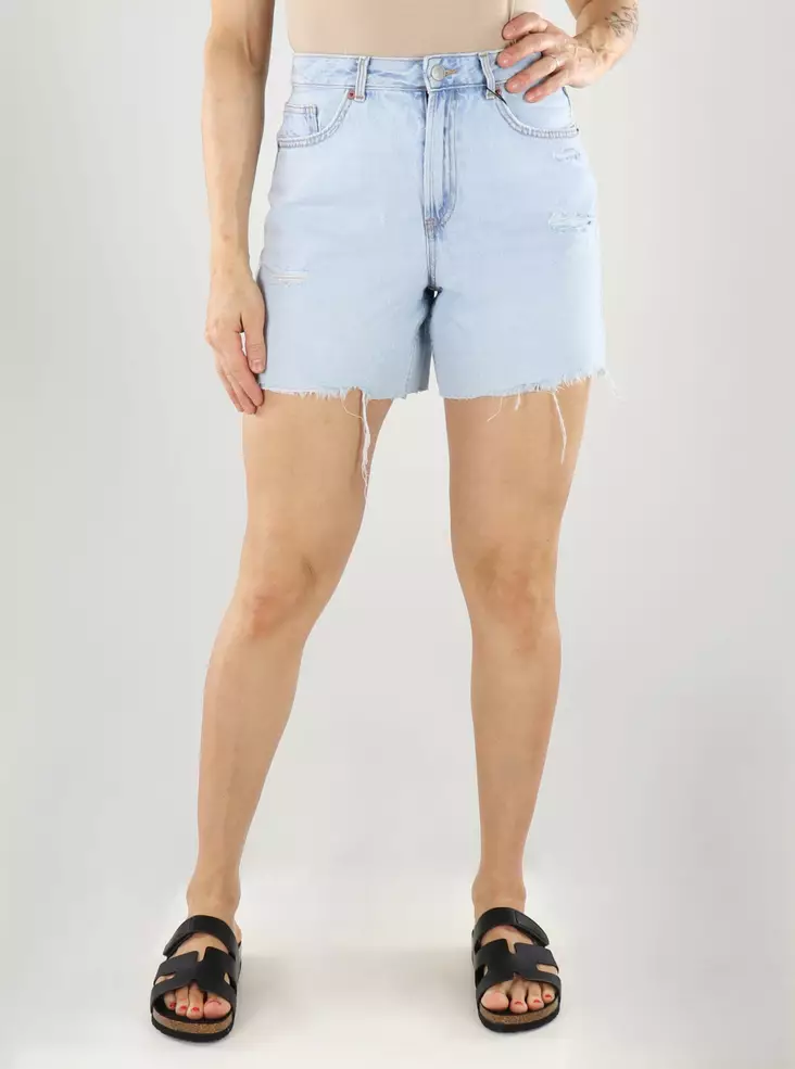 Vero Moda Denimshorts Hellblau - Damen Shorts und Capris - 141159 - 1
