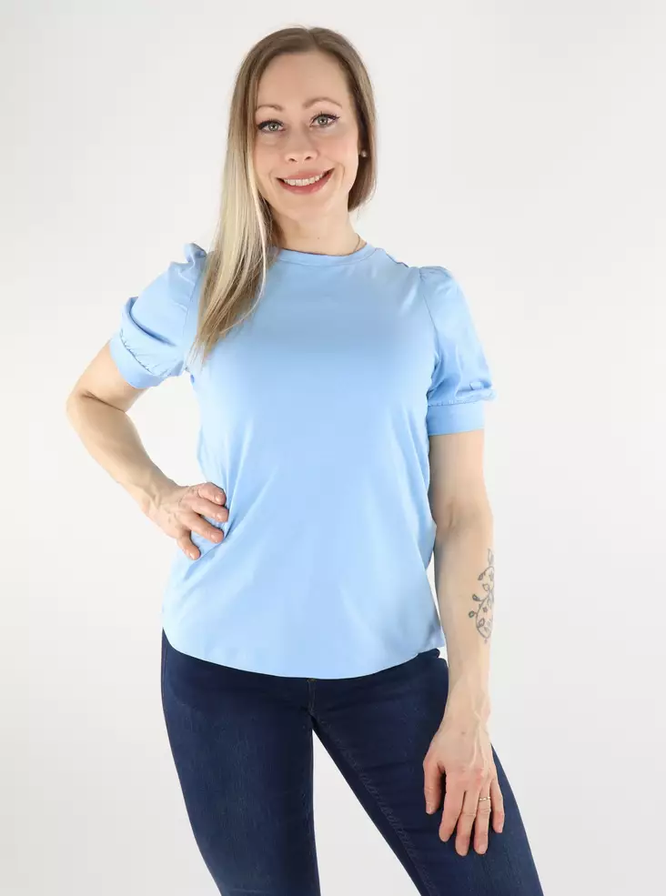 Vero Moda T-Shirt 2/4 Niederländischer Kanal - Damen T-Shirts - 137939 - 1