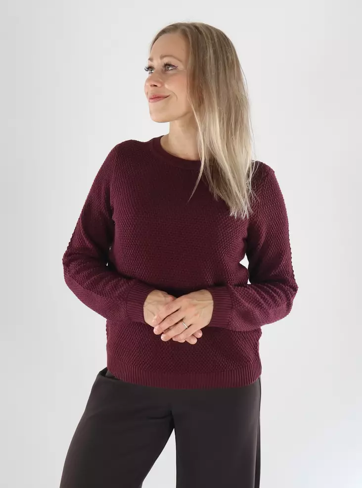 Vila Pullover Rundhals port royale - Damenpullover - 141529 - 1